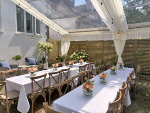 Garden Marquee.